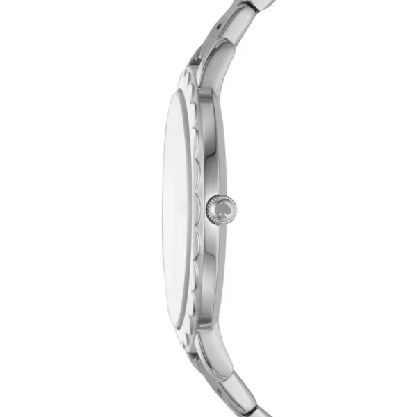 Silver-Tone Stainless Steel Watch - Image 2
